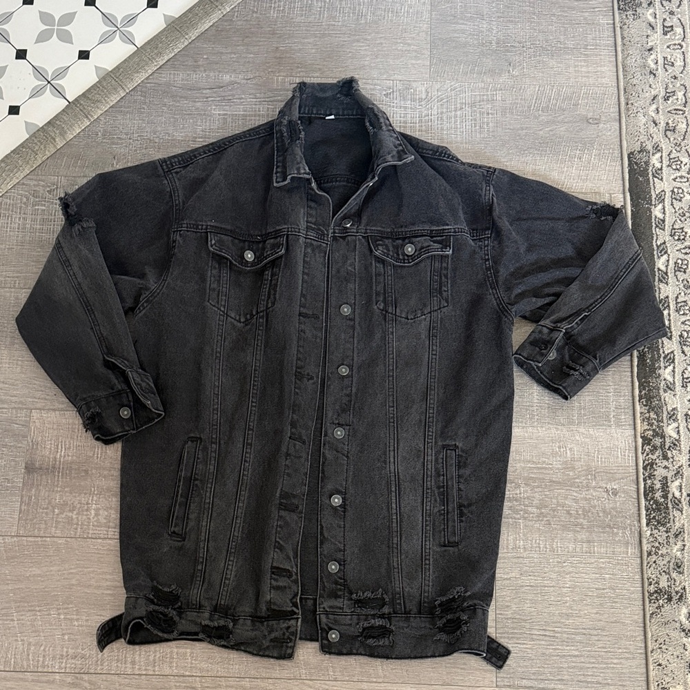 Women’s Black Denim Jacket